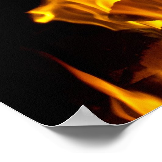 Poster Flamme (Coin)