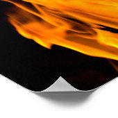 Poster Flamme (Coin)
