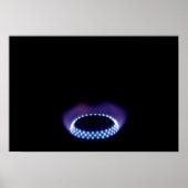 Poster Flamme à gaz (Devant)