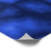 Poster Flamme bleue (Coin)