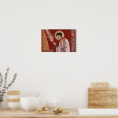 Poster Flamme de la Foi – Saint Pierre Damien (Cuisine)