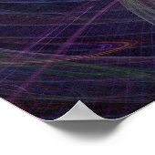 Poster Flamme fractale : anal fantôme II (Coin)