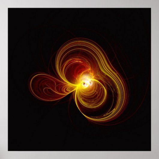 Poster Flamme fractale : Onde d'âme/Implosion (Devant)