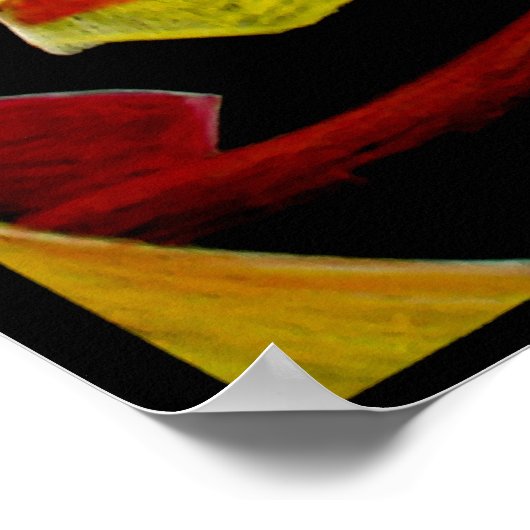 Poster Flamme I (Coin)