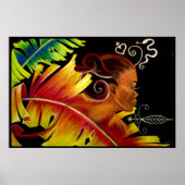 Poster Flamme I (Devant)