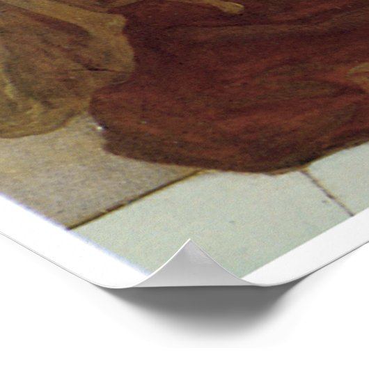 Poster Flamme Juin (Coin)