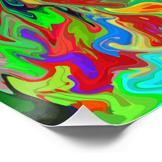 Poster Flammes.... (Coin)