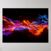 Poster Flammes d'affiche (Devant)