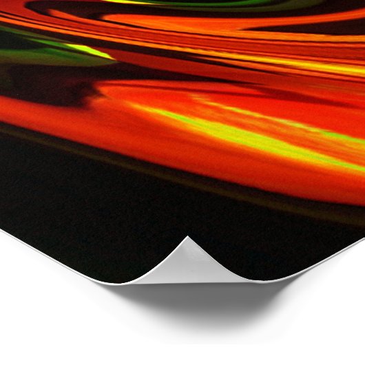 Poster Flammes de lave..... (Coin)