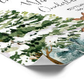 Poster Flammes de neige des animaux d'hiver ONE derland A (Coin)