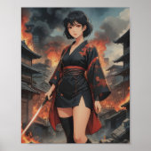 Poster flammes de résolution 2 (Devant)