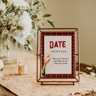 Poster Flannel & fizz winte Fête des mariées Date Idées S