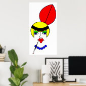 Poster Flapper - Années rugissantes 20 (Bureau à domicile)