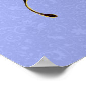 Poster Flapper Butterfly Flying Woman Illustration (Coin)