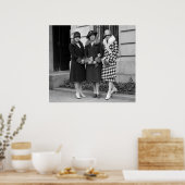 Poster Flapper Girls, Cloche Casquettes 1920 (Cuisine)