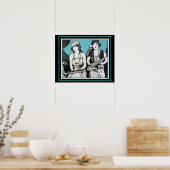 Poster "Flapper Jazz" 16 x 20 (Cuisine)