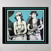 Poster "Flapper Jazz" 16 x 20 (Devant)