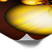 Poster Flare solaire (Coin)