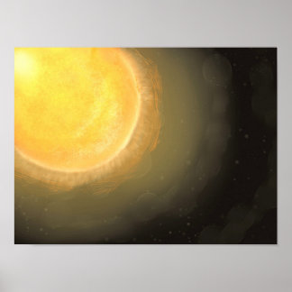 Poster Flare solaire