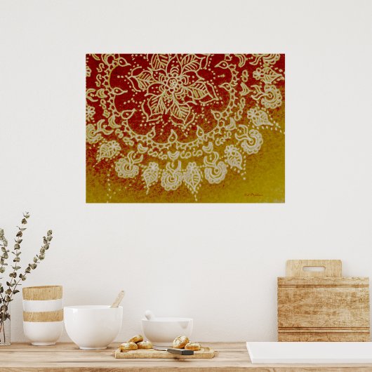 Poster Flare solaire II (Cuisine)