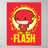 Poster Flash Chibi Avec Électricité (Devant)