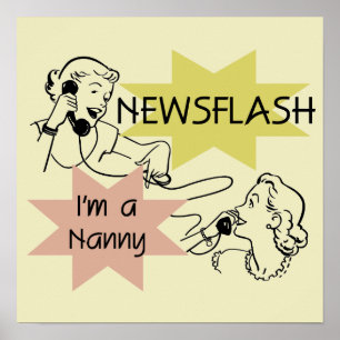 Poster Flash d'information je suis T-shirts et cadeaux d'