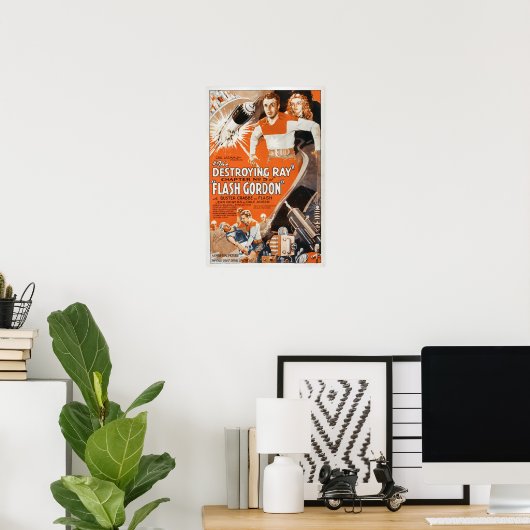 Poster Flash Gordon (Bureau à domicile)