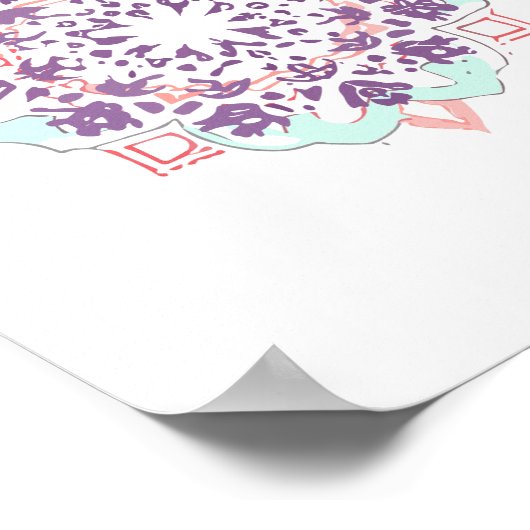 Poster flash mandala (Coin)