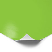 Poster Flat Lime Green Background – School Texture (Coin)