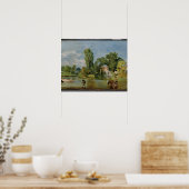Poster Flatford Mill, c.1810-11 (huile sur panneau) (Cuisine)