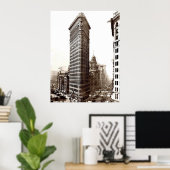 Poster Flatiron Building 1910 (Bureau à domicile)