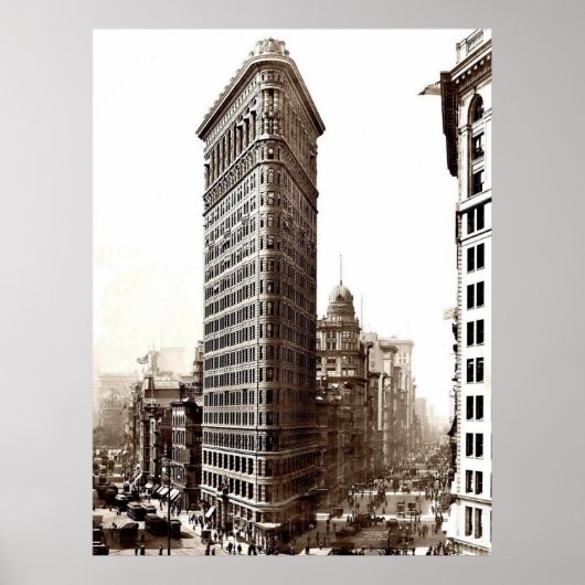 Poster Flatiron Building 1910 (Devant)