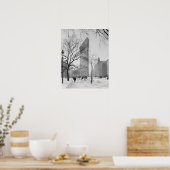 Poster Flatiron Building in Winter, 1905. Photo vintage (Cuisine)