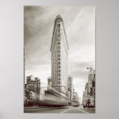 Poster Flatiron Building New York City Photo (Devant)