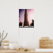 Poster Flatiron District, New York, NY - Beaux-Arts (Cuisine)