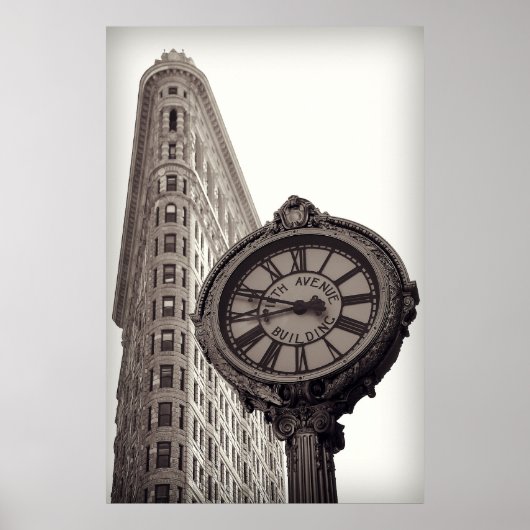Poster Flatiron NYC (Devant)