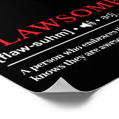 Poster Flawsome - Définition personnalisable (Coin)