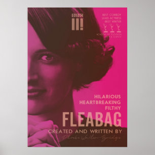 Poster Fleabag Phoebe WallerBridge spectacle de comédie b