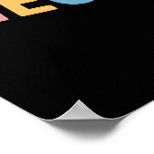 Poster Fléau d'azur (Coin)