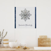 Poster Fléau de neige en argent (Cuisine)