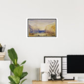 Poster Fléau : Matin (vers le lac) 1845 ( (Bureau à domicile)