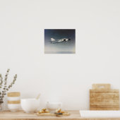 Poster Flèche Avro - RL202 à angle faible (Cuisine)
