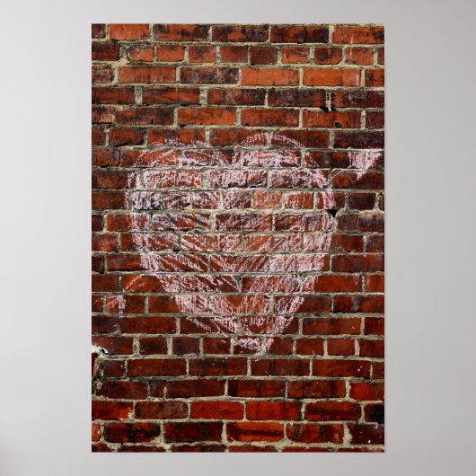 Poster Flèche dans le coeur (Devant)