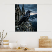 Poster Flèche gothique du corbeau d'obsidienne (Cuisine)