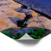 Poster Flèche jaune (Coin)