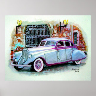 Poster Flèche Pierce 1933