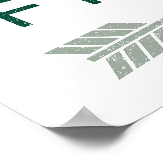 Poster Flèche | Respirer l'objectif (Coin)