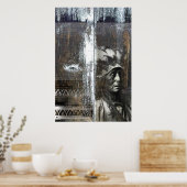 POSTER FLÈCHE ROUGE (Cuisine)