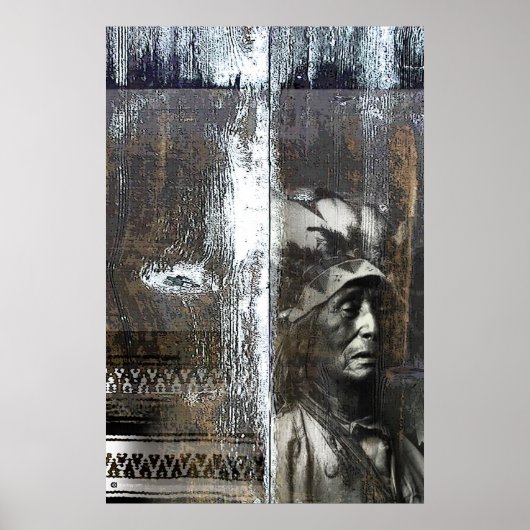 POSTER FLÈCHE ROUGE (Devant)