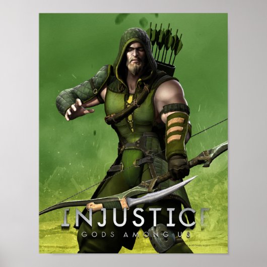 Poster Flèche verte (Devant)